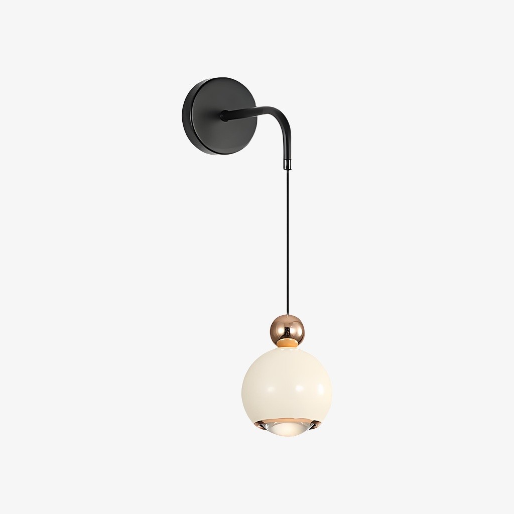 Glintap Nordic Globe wandlamp - minimalistische accentlamp voor slaapkamerinterieur HL3537