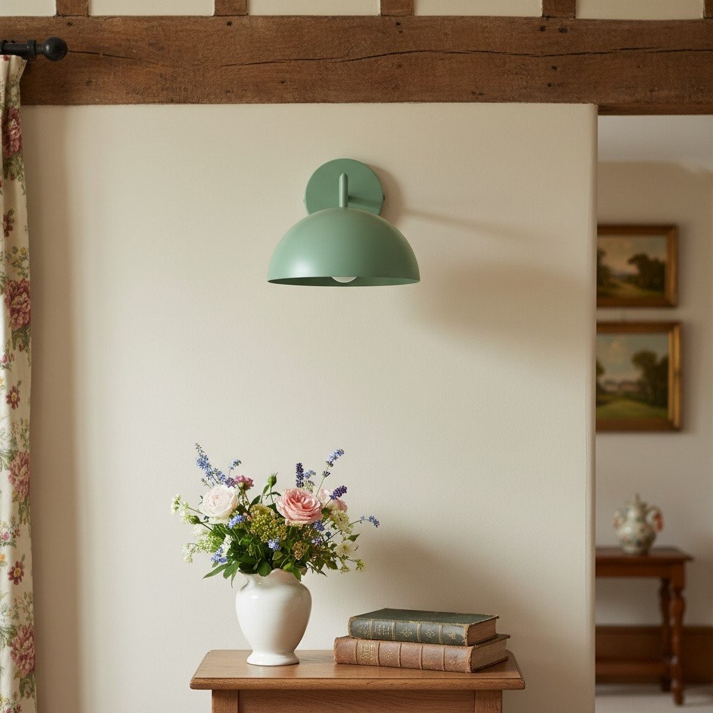 Metio Dome Minimalistische Koepellamp - Stijlvolle Kleurrijke Wandlamp HL1739