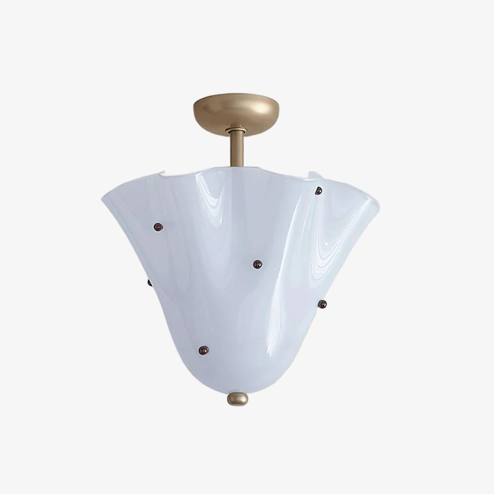 Bellina Decoratieve Glazen Plafondlamp - Moderne Sculpturale Plafondlamp HL1645