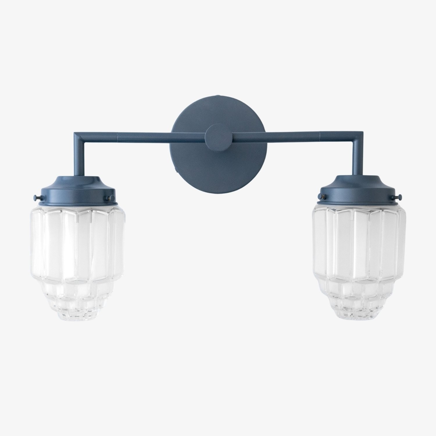 Tierlux Glazen Art Deco Badkamerlamp - Kleurrijke Wolkenkrabber Bolvormige Wandlamp HL1655