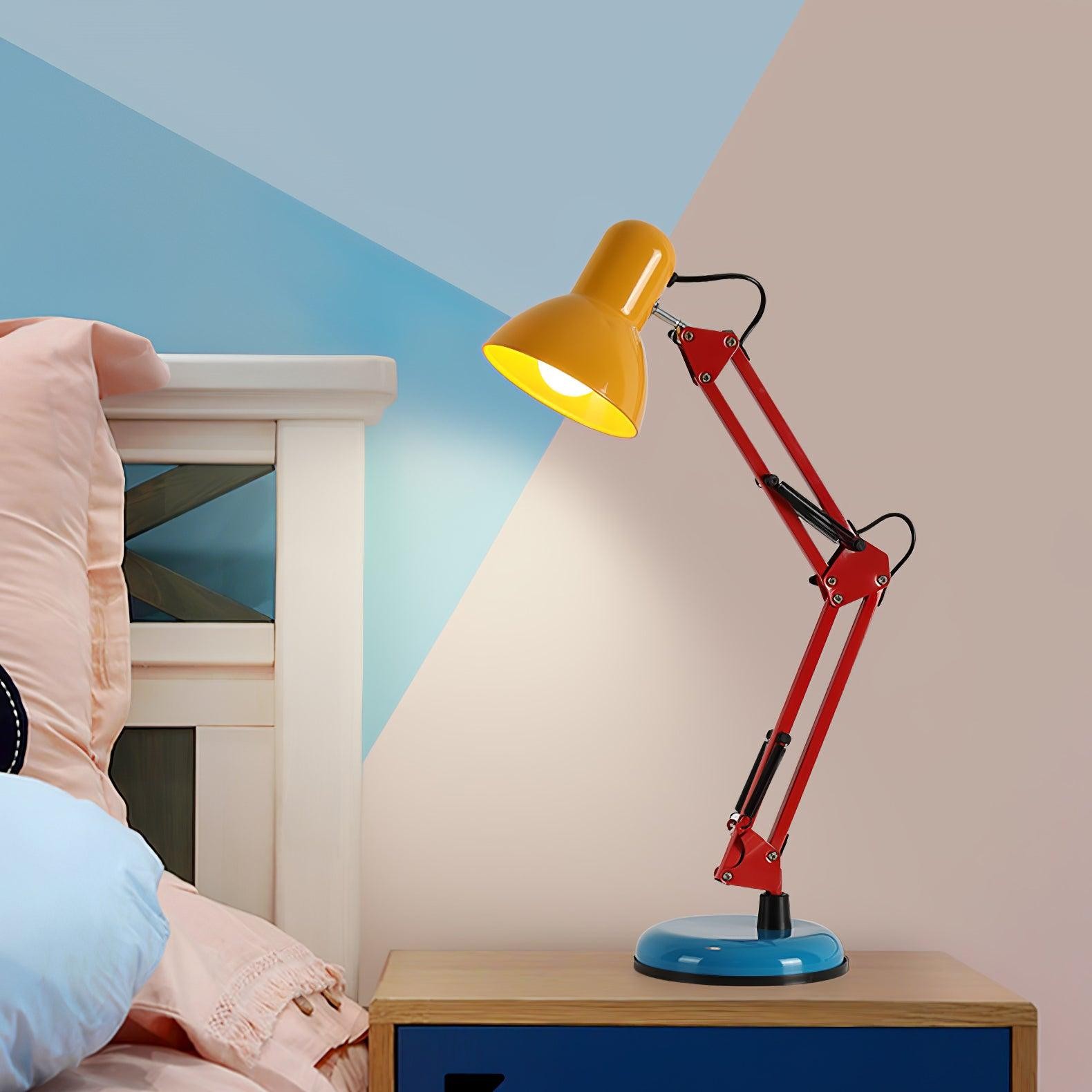Creatieve kleurrijke oogbescherming verstelbare tafellamp voor slaapkamer HL434