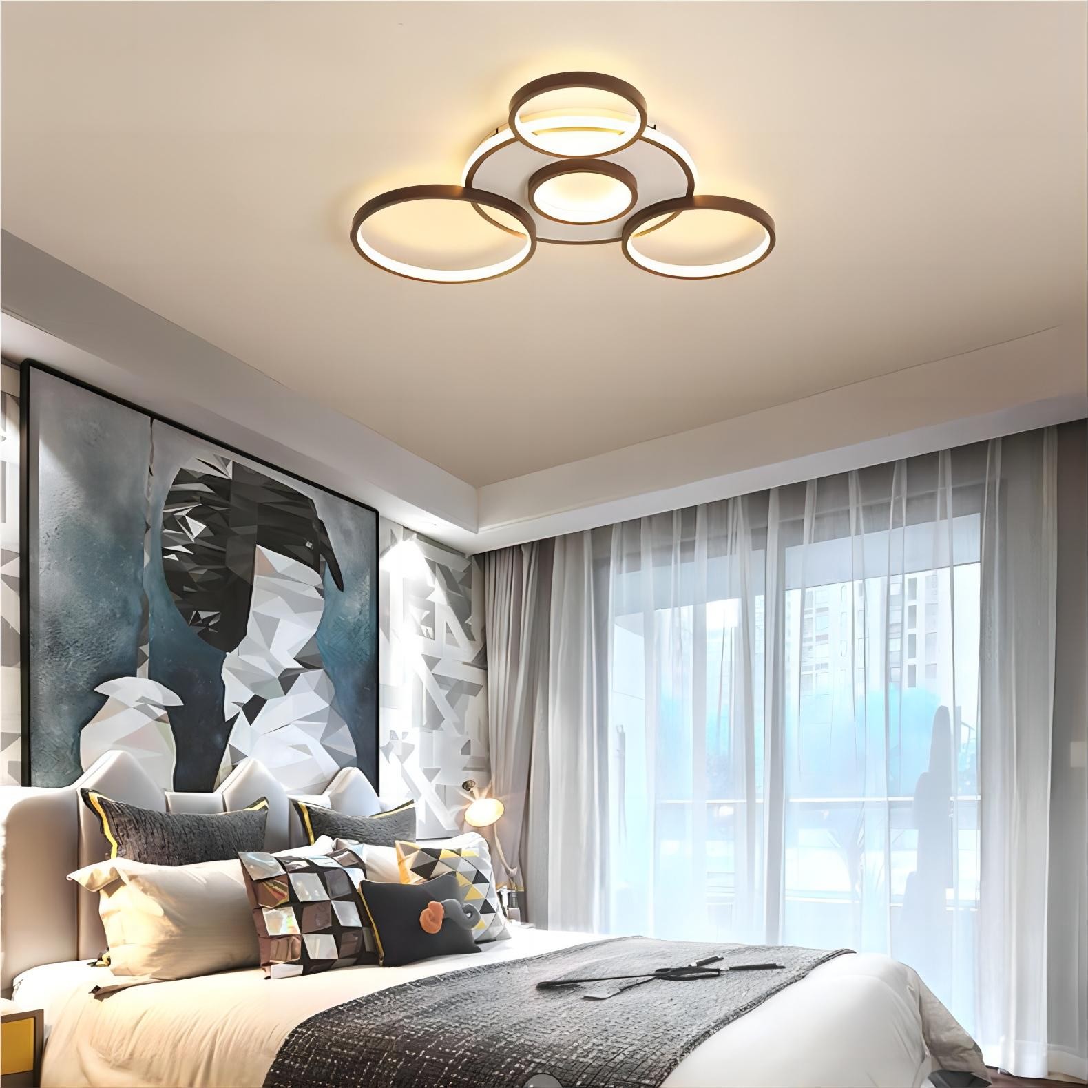 Moderne ronde multicirkel LED plafondlamp HL135