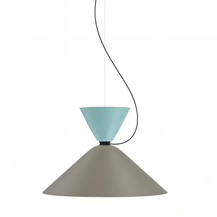 Macaron Colour Splicing Alphabeta metalen hanglamp HL137