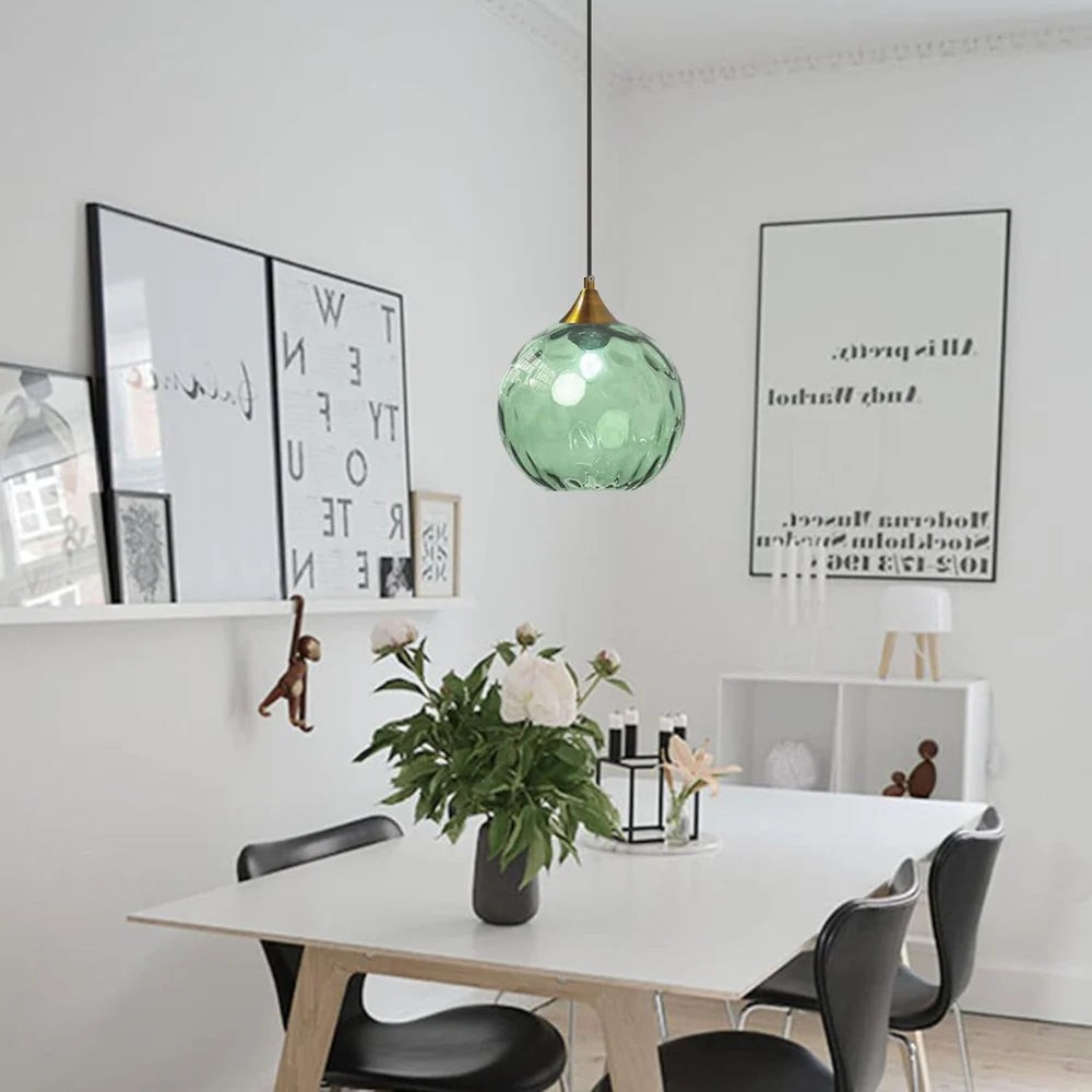Moderne LED Nordic plafondlamp met glazen bol HL1288