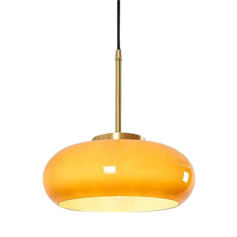 Nordic Vintage Bauhaus Glazen Pot Hanglamp HL166
