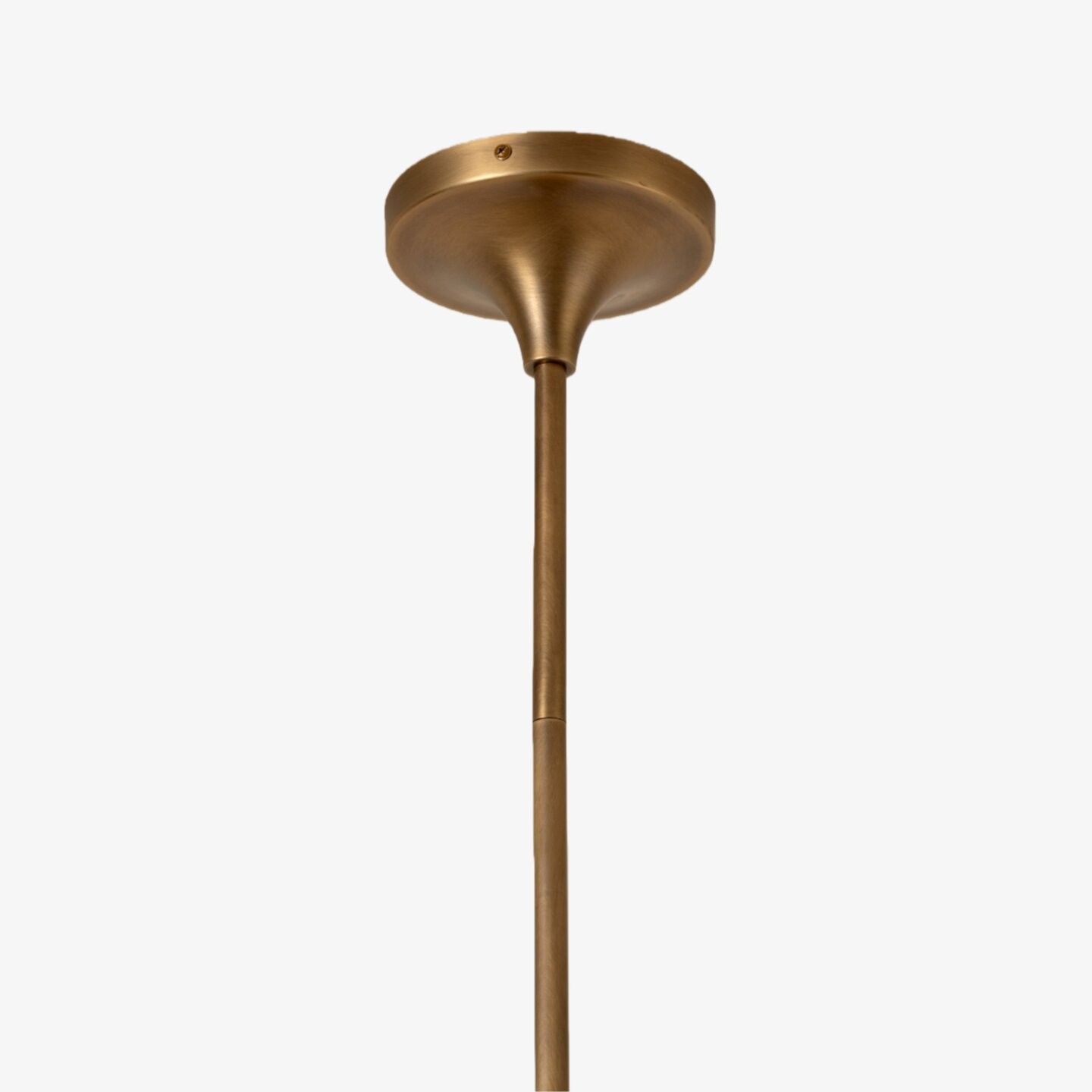 Loomis kroonluchter - elegante, met linnen beklede kap en messing afwerking, moderne hanglamp voor de woonkamer HL2518