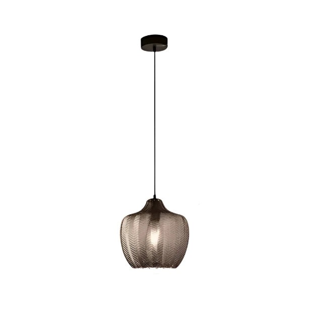 Hanglamp in golvend glas in Scandinavische stijl HL1242