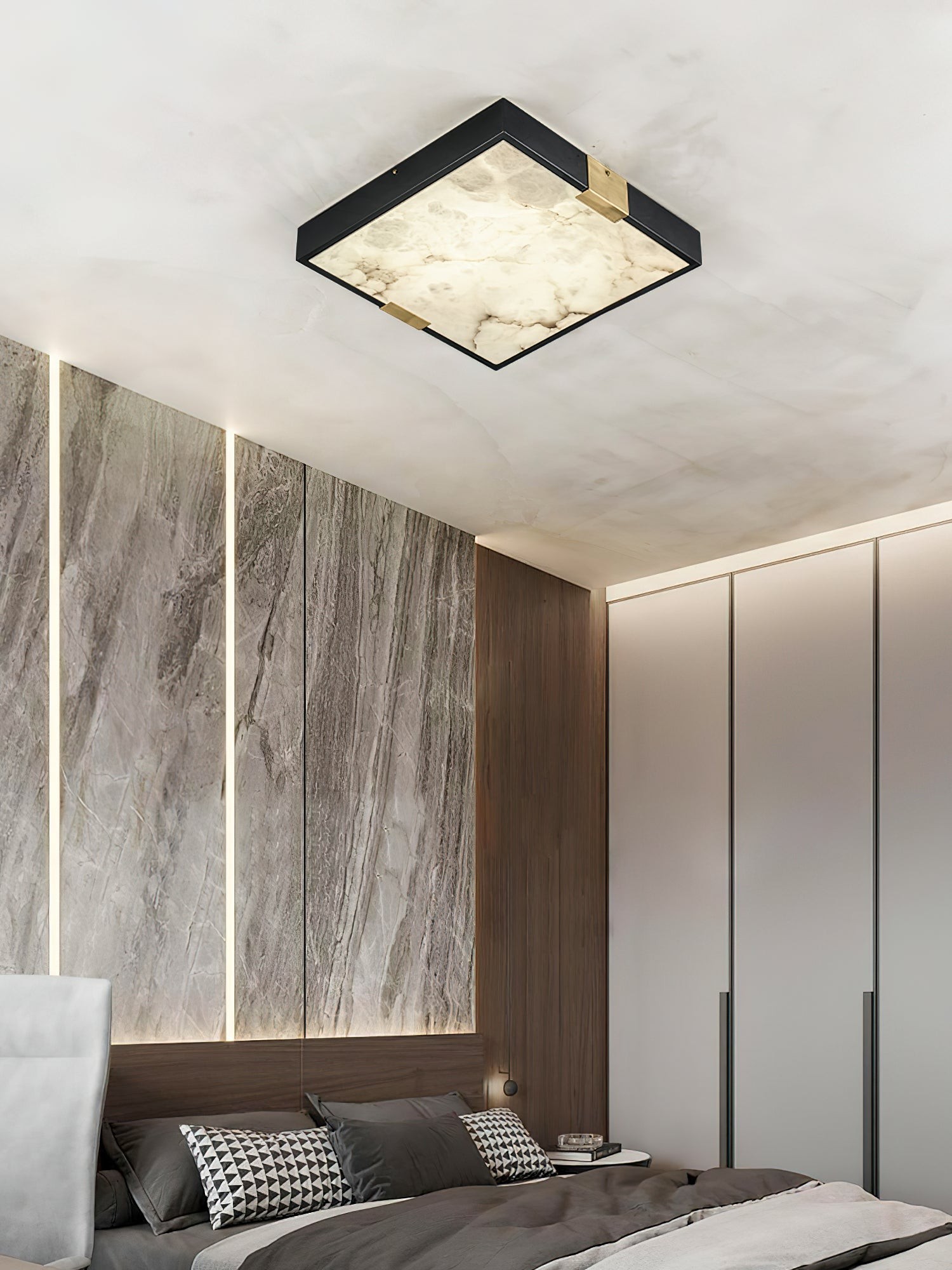 Lucien Alabaster Plafondlamp HL2985