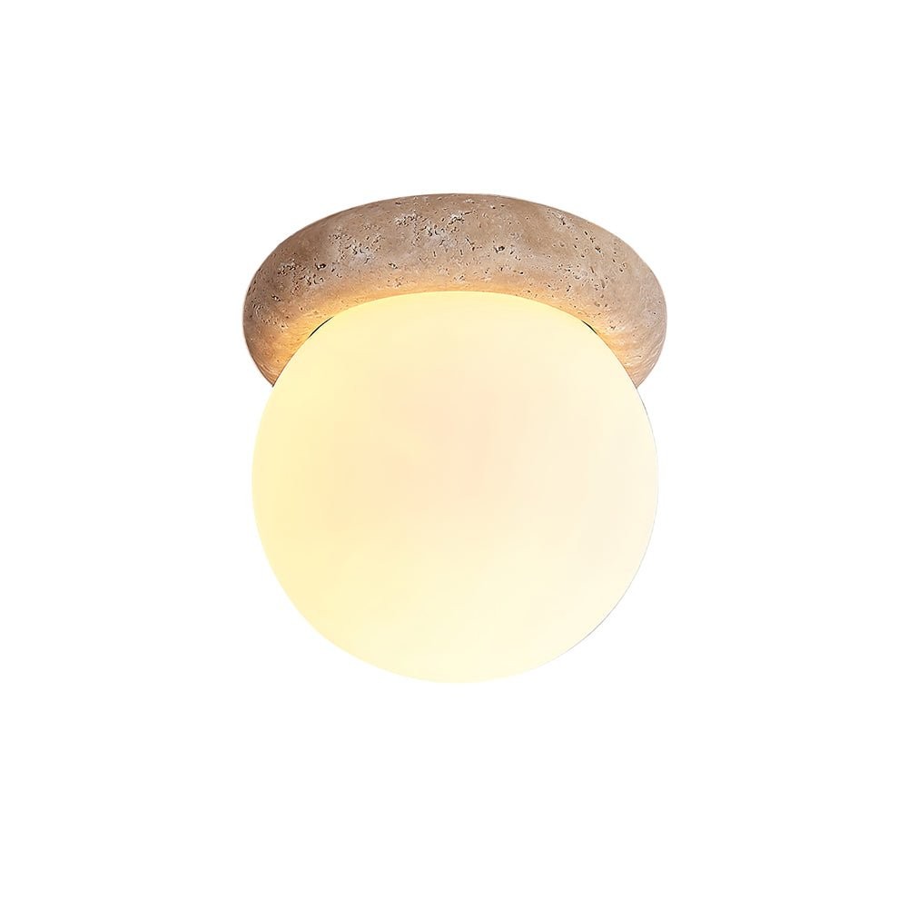 Marmeren Travertijn Asteroïde Plafondlamp HL417