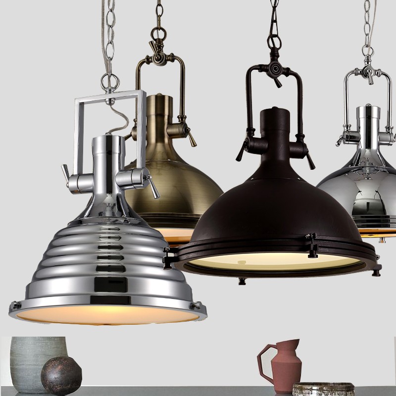 metalen industriële hanglamp HL37