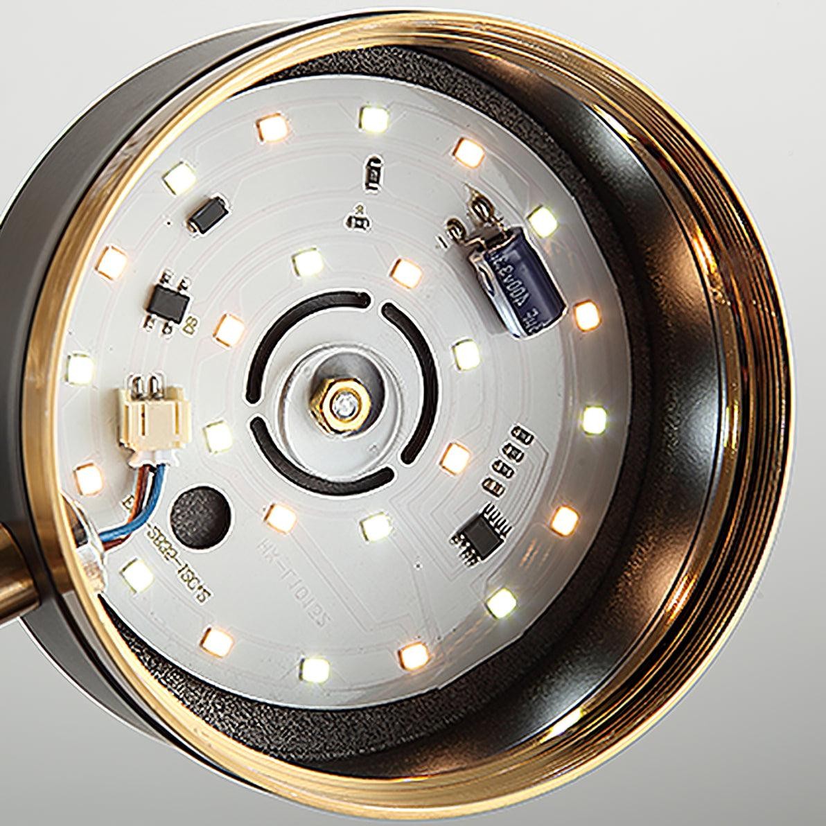 Luxe Spider Sputnik Design Metalen Schijf Plafondlamp HL1090