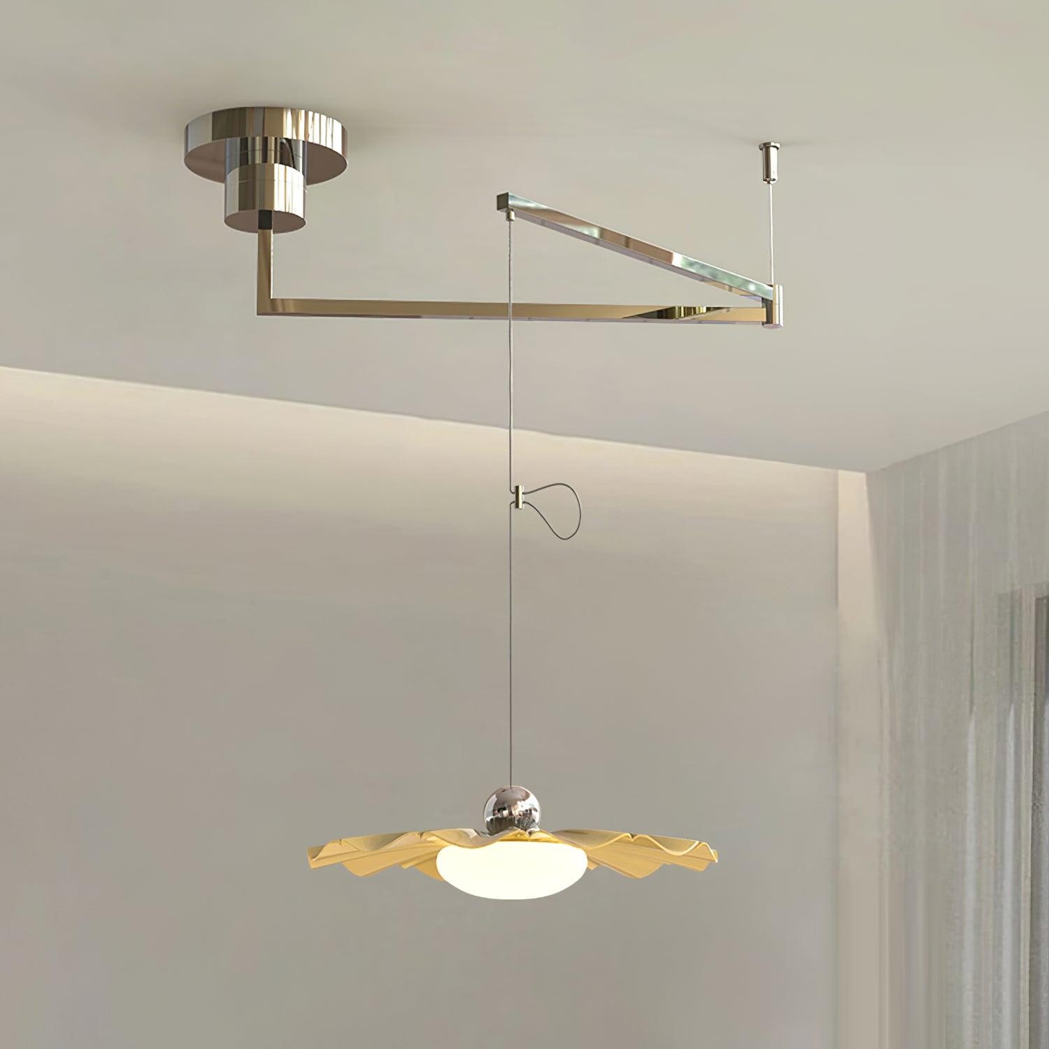 Hanglamp met bloeiende bloemmotief HL2907