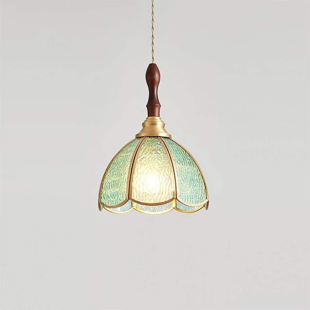 Vintage Tiffany Stanied glazen hanglamp HL783