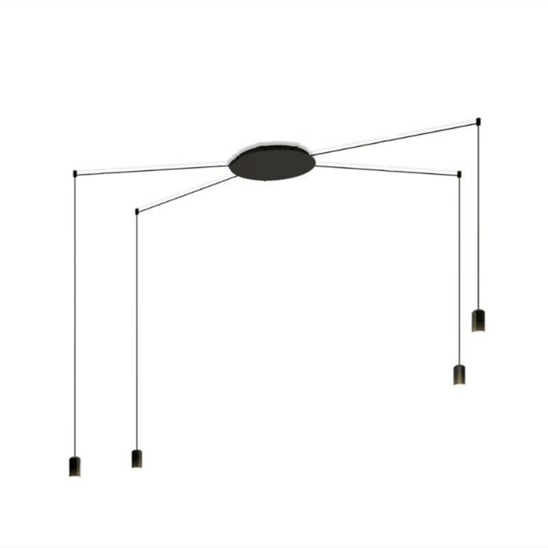 Wireflow Free Form Linear Led Hanglamp