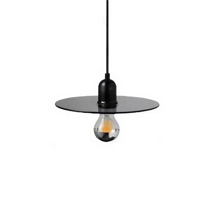 Moderne Rookgrijze Hat Glas Hanglamp HL18