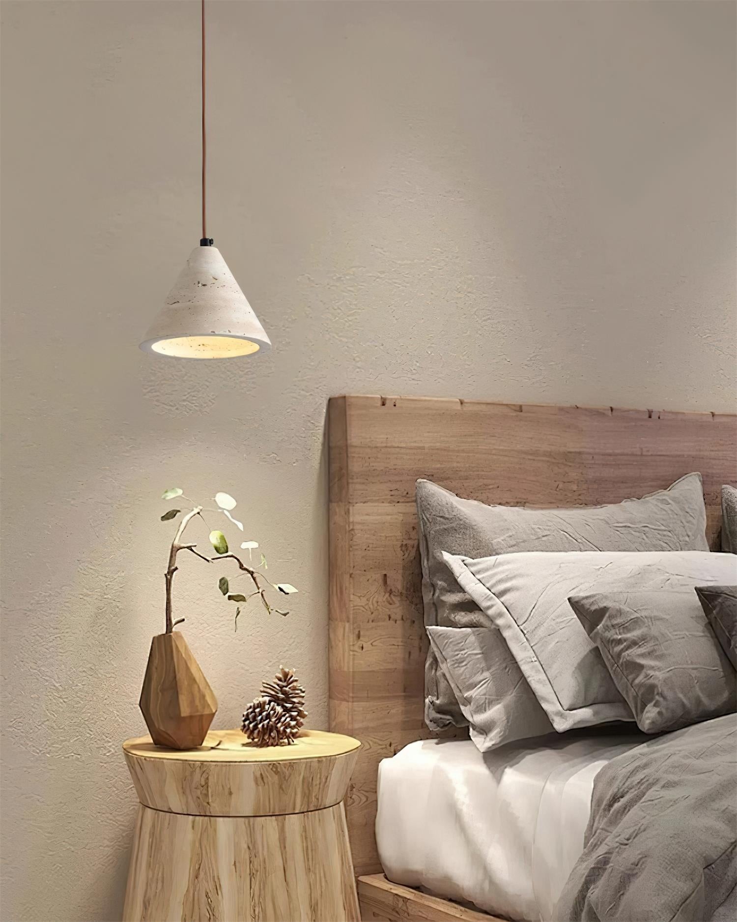 Travertijn Conische Hanglamp HL440