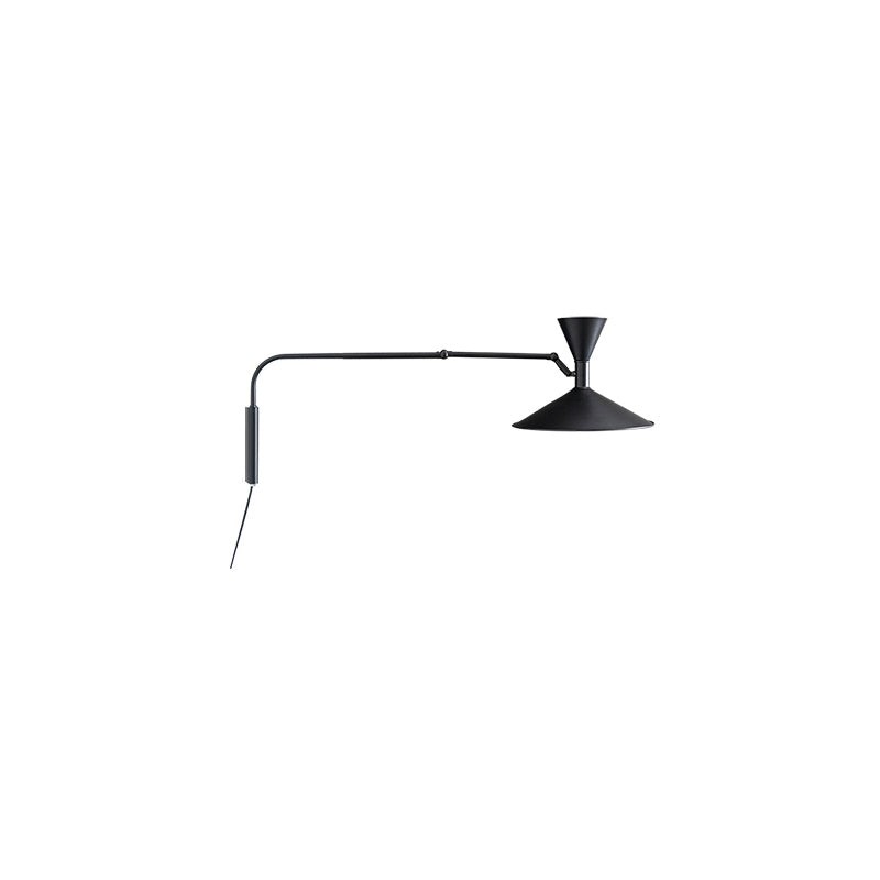 Marseille zwenkarm wandlamp met stekker HL3276