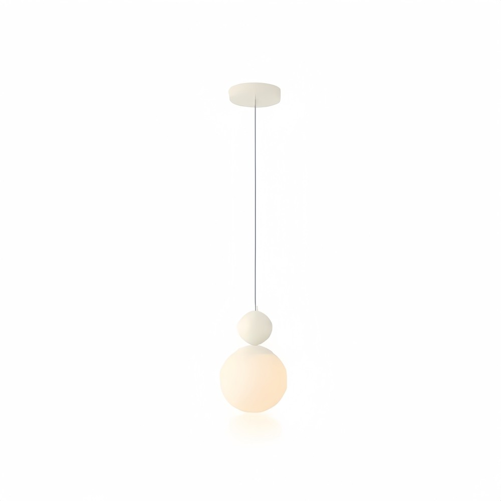 Kleurrijke glazen bolvormige hanglamp - Nordic Globe Lamp voor bar HL1331