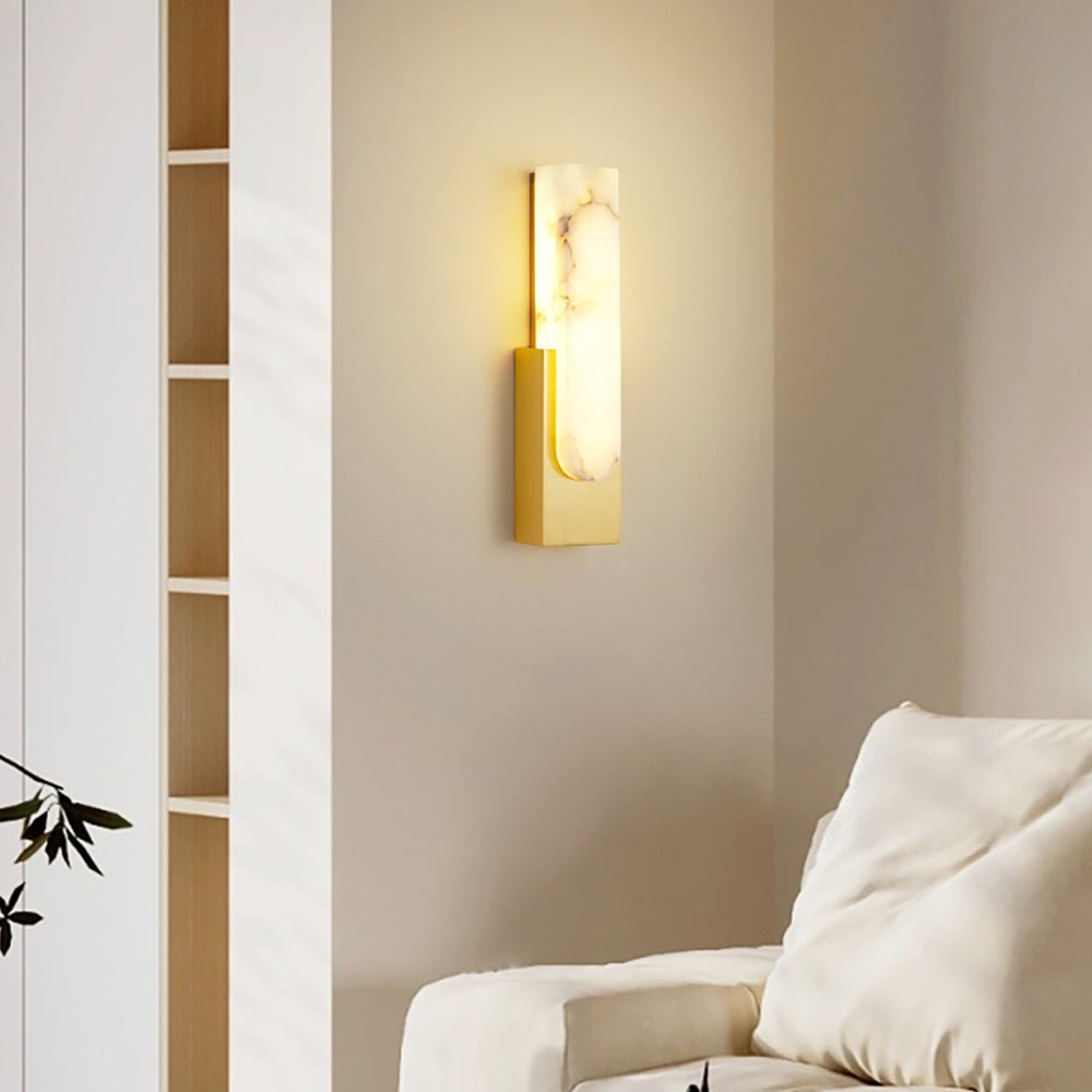 Agatha alabaster wandlamp HL2948
