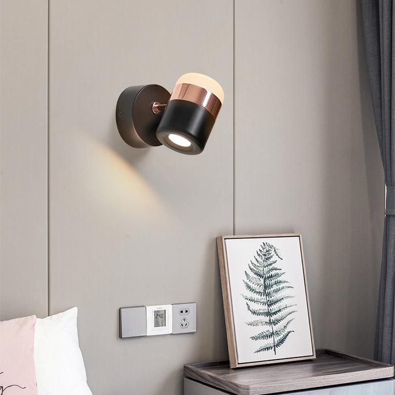 Verstelbare glazen wandlamp HL2931