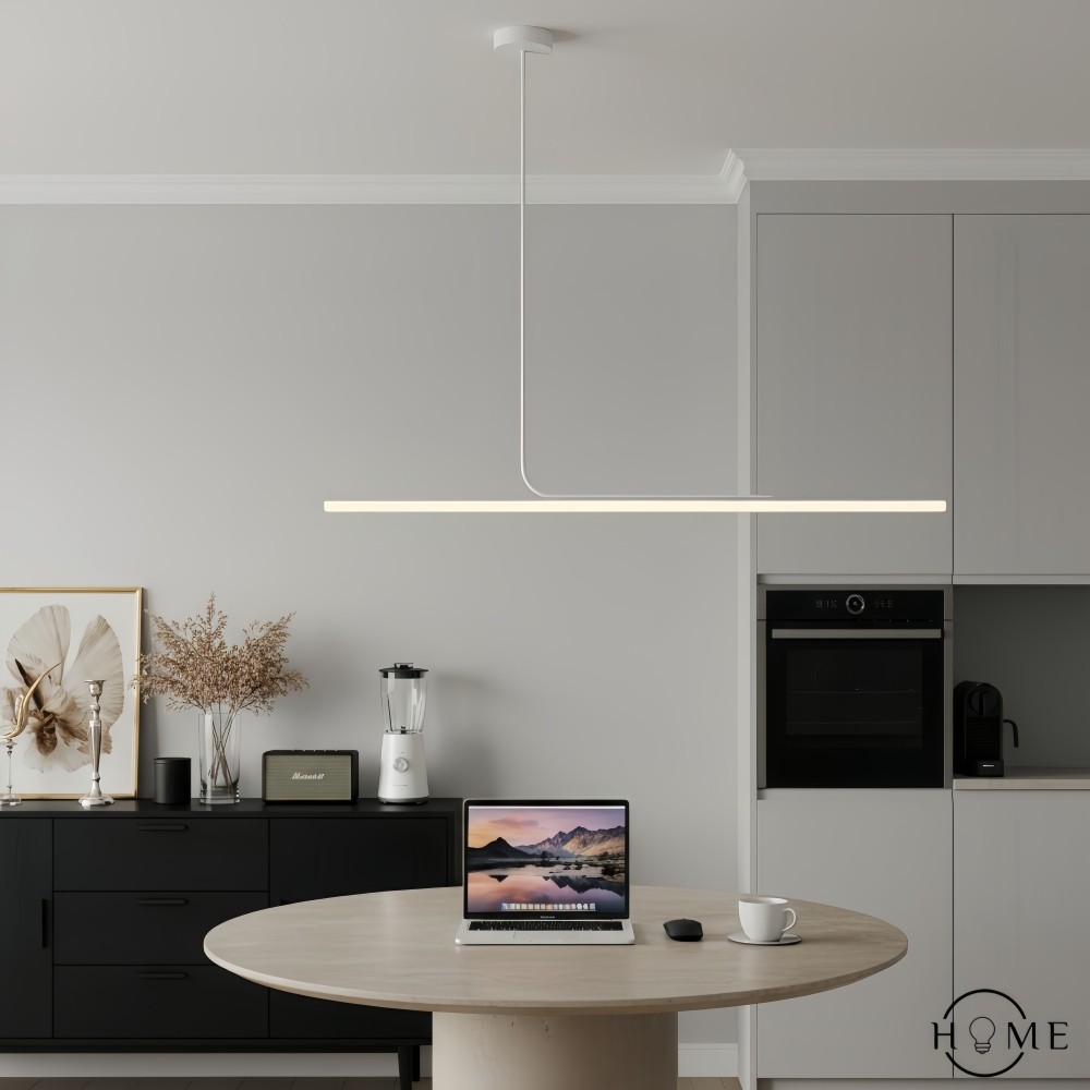 Moderne eenvoudige asymmetrische lineaire hanglamp HL705
