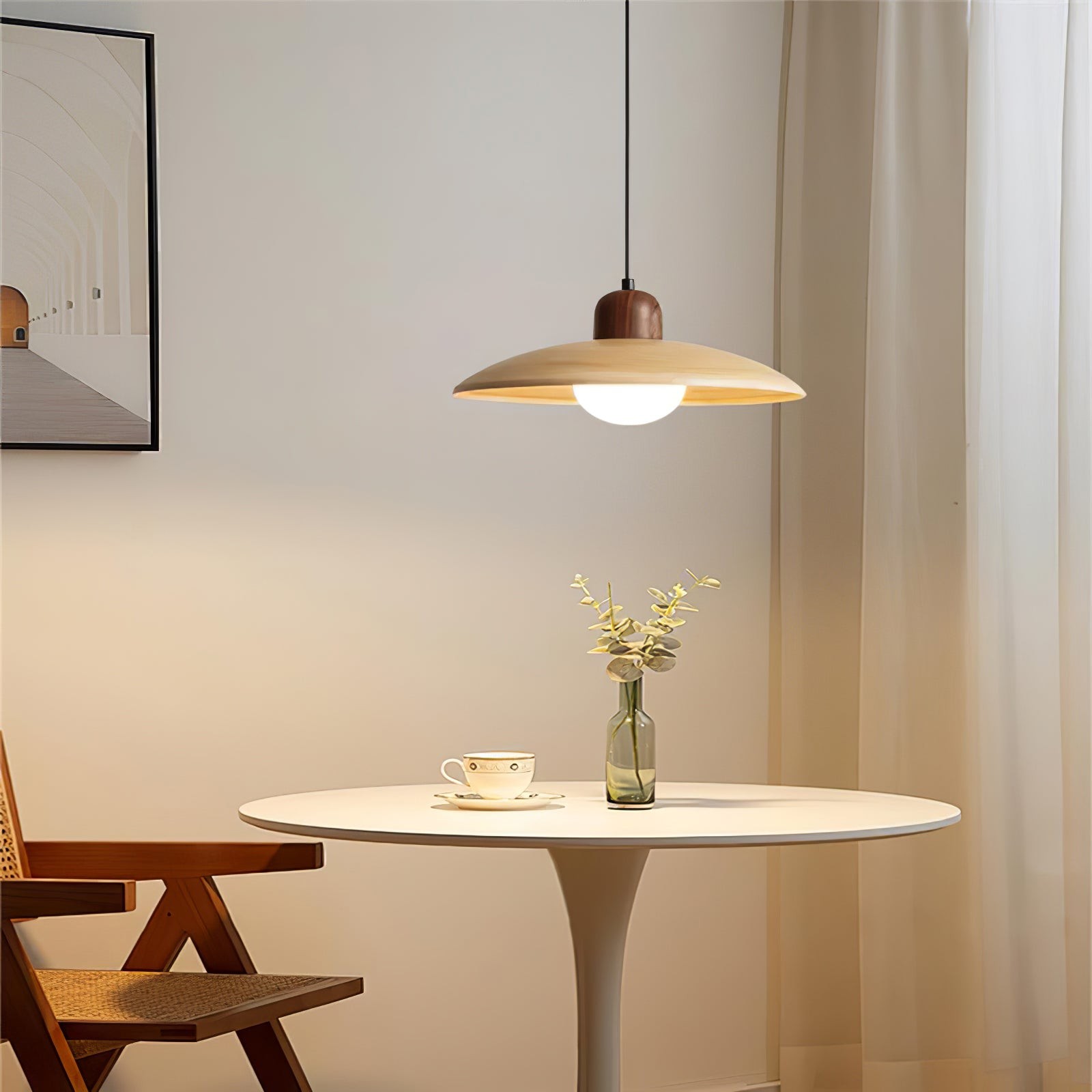 Middeleeuwse Stijl Eenvoudige Ronde Tafel Hanglamp HL911