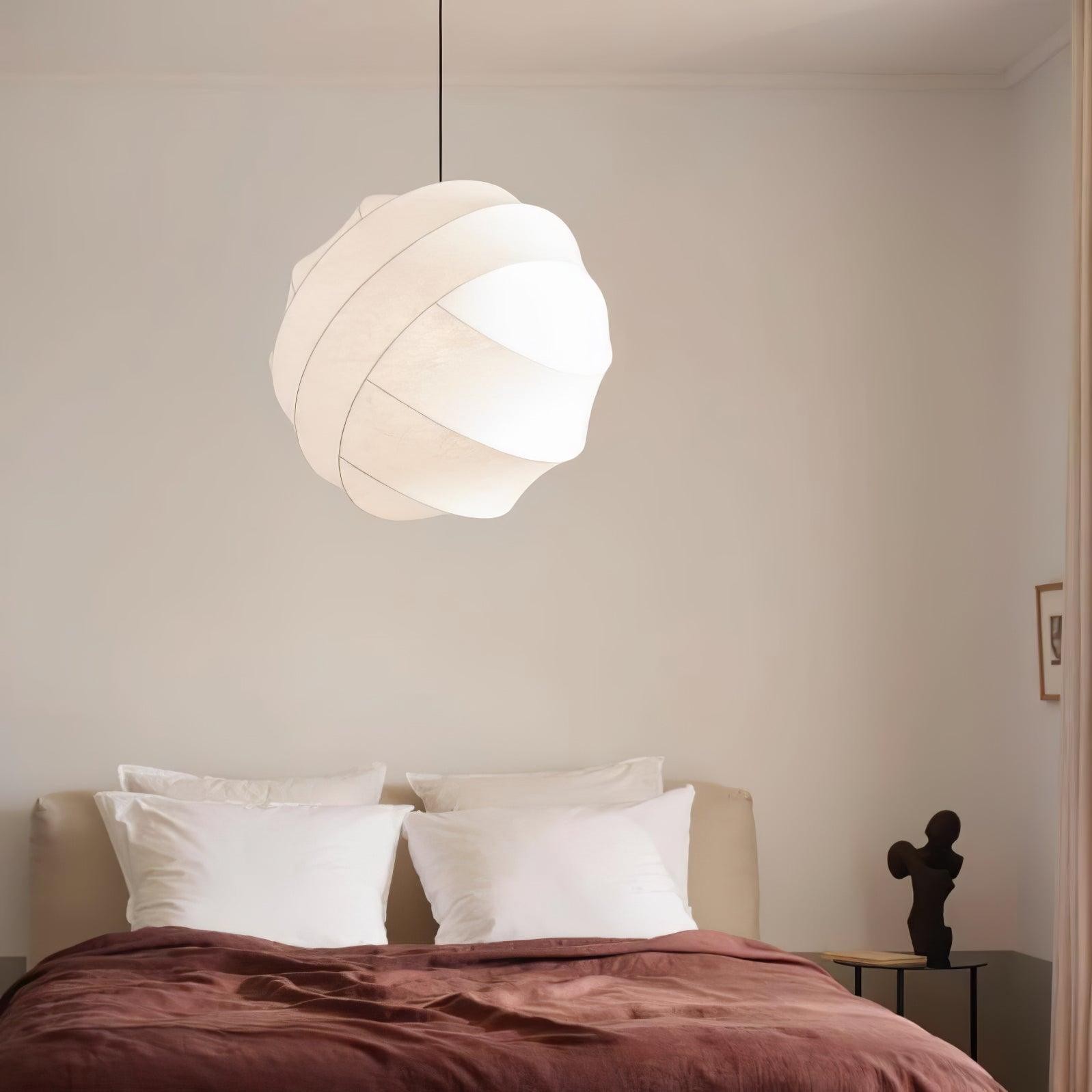 Wabi-Sabi Stijl Fiber Cocoon Hanglamp HL861