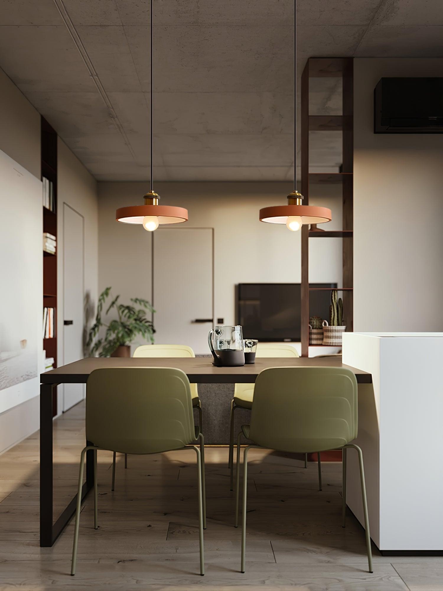 Moderne hars geometrische hanglamp HL787