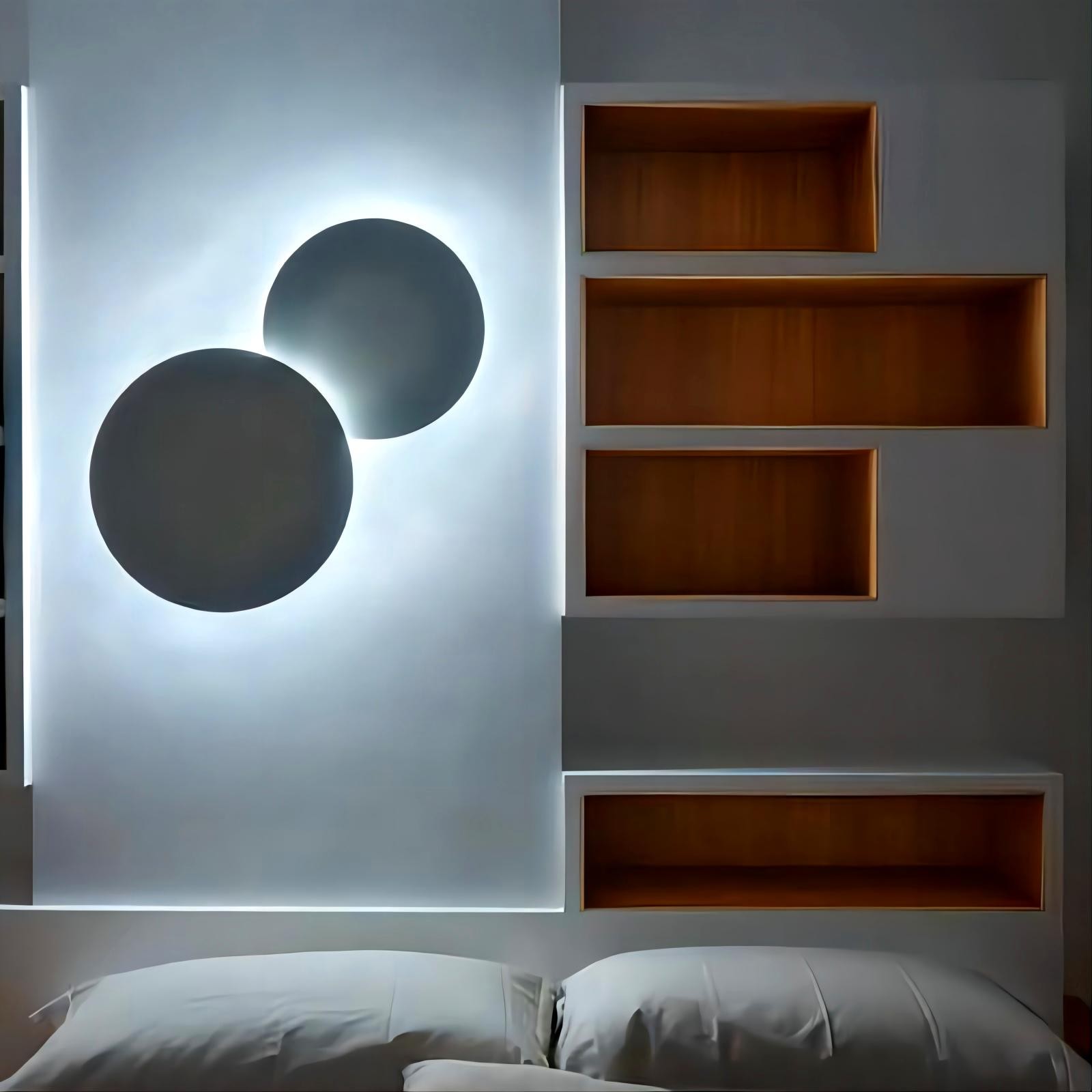 Design Puck Wall Art Wandlamp Rond