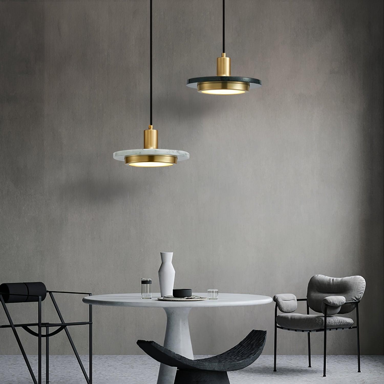 Dubbele cirkel hanglamp HL459
