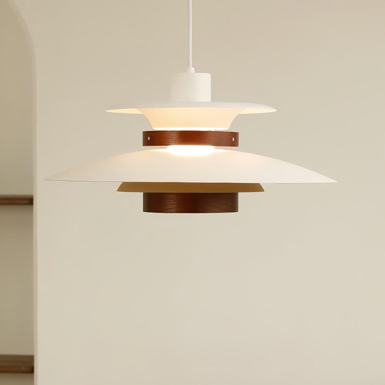 Luxe en stijlvolle gelaagde hanglamp HL691