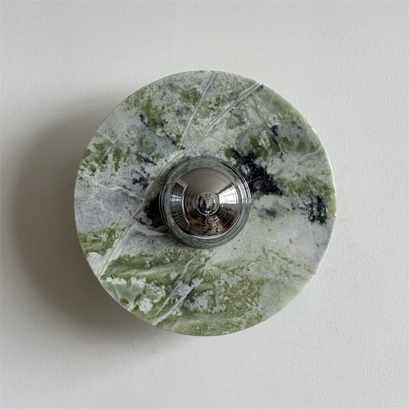 Groene Calacatta marmeren wandlamp HL3185
