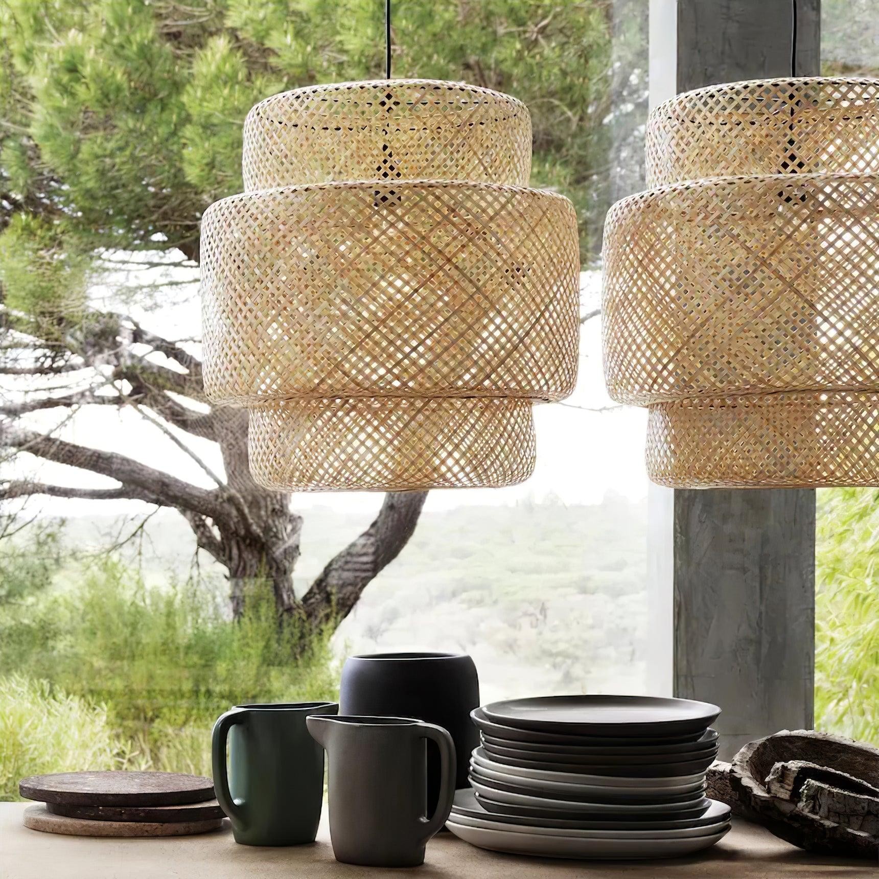 Bamboe hanglamp HL3440