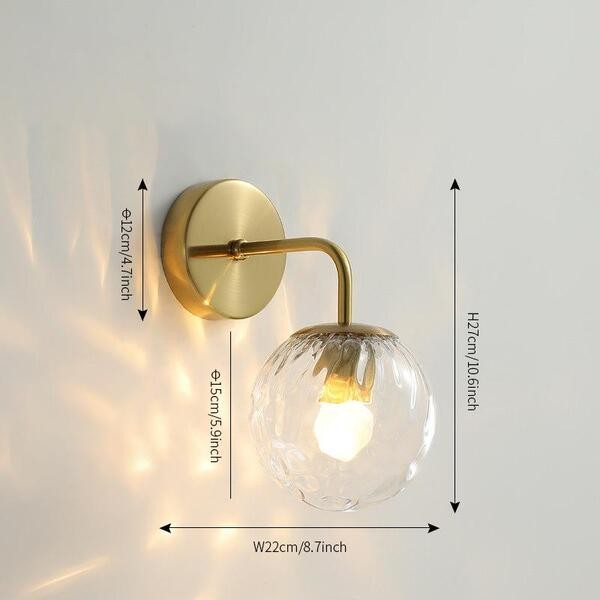 Miira Moderne Metalen Wandlamp Slaapkamer