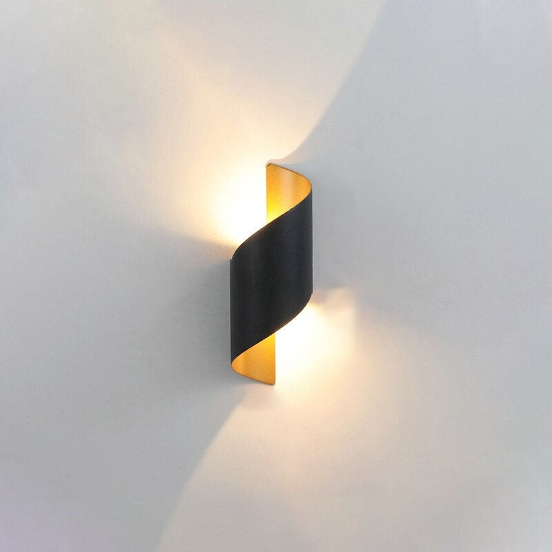 Moderne Curl Twisted LED Wandlamp HL698