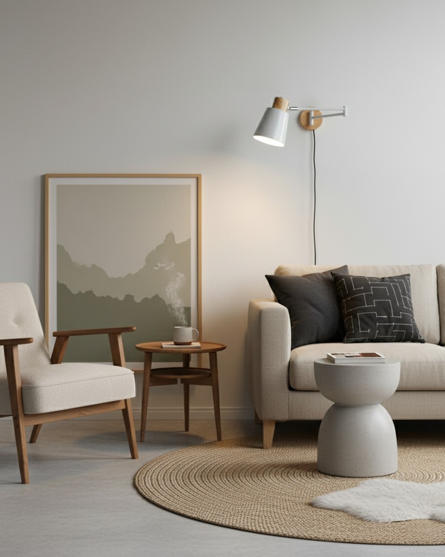 Collin Verstelbare Stekker Wandlamp HL2818