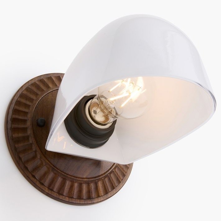 Fiesta wandlamp met ribbels - Art Deco-geïnspireerd ontwerp voor de badkamer HL2001
