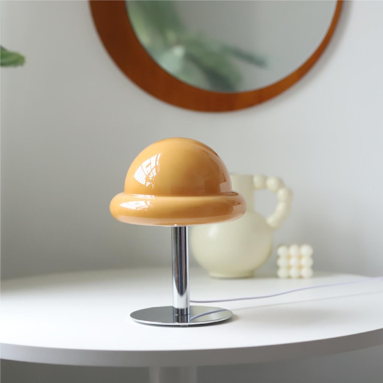 Morandi Glazen Bauhaus Eiertafellamp HL111