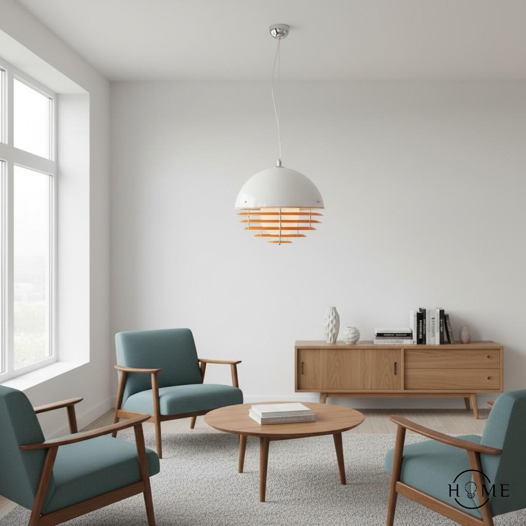 Moderne Bauhaus Sunset Atmosphere Bolvormige Hanglamp HL1002
