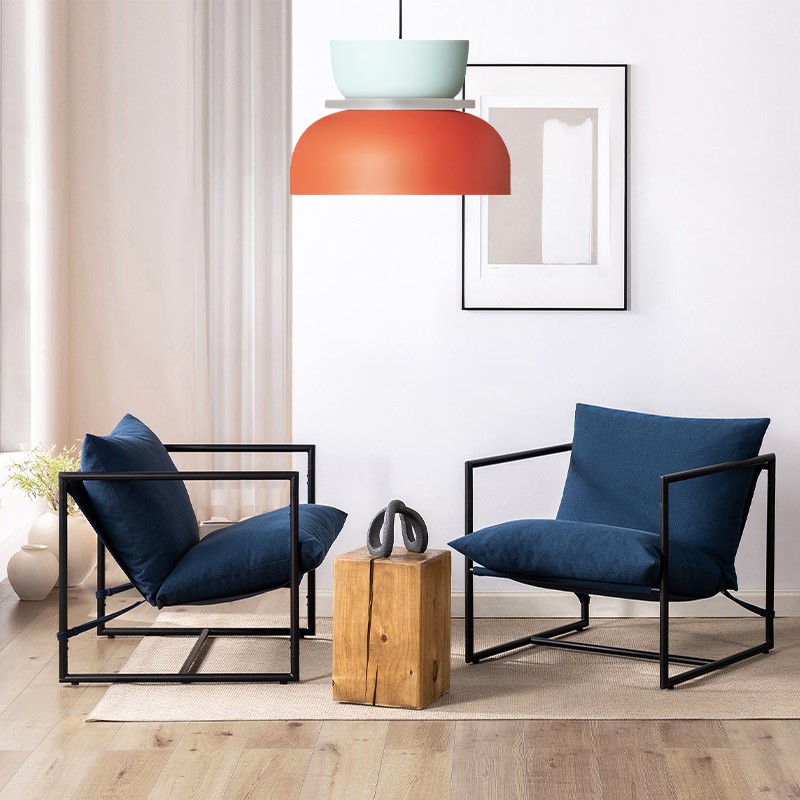 Macri Acryl Kleurrijke Komvormige Hanglamp - Moderne Levendige Hanglamp voor de Keuken