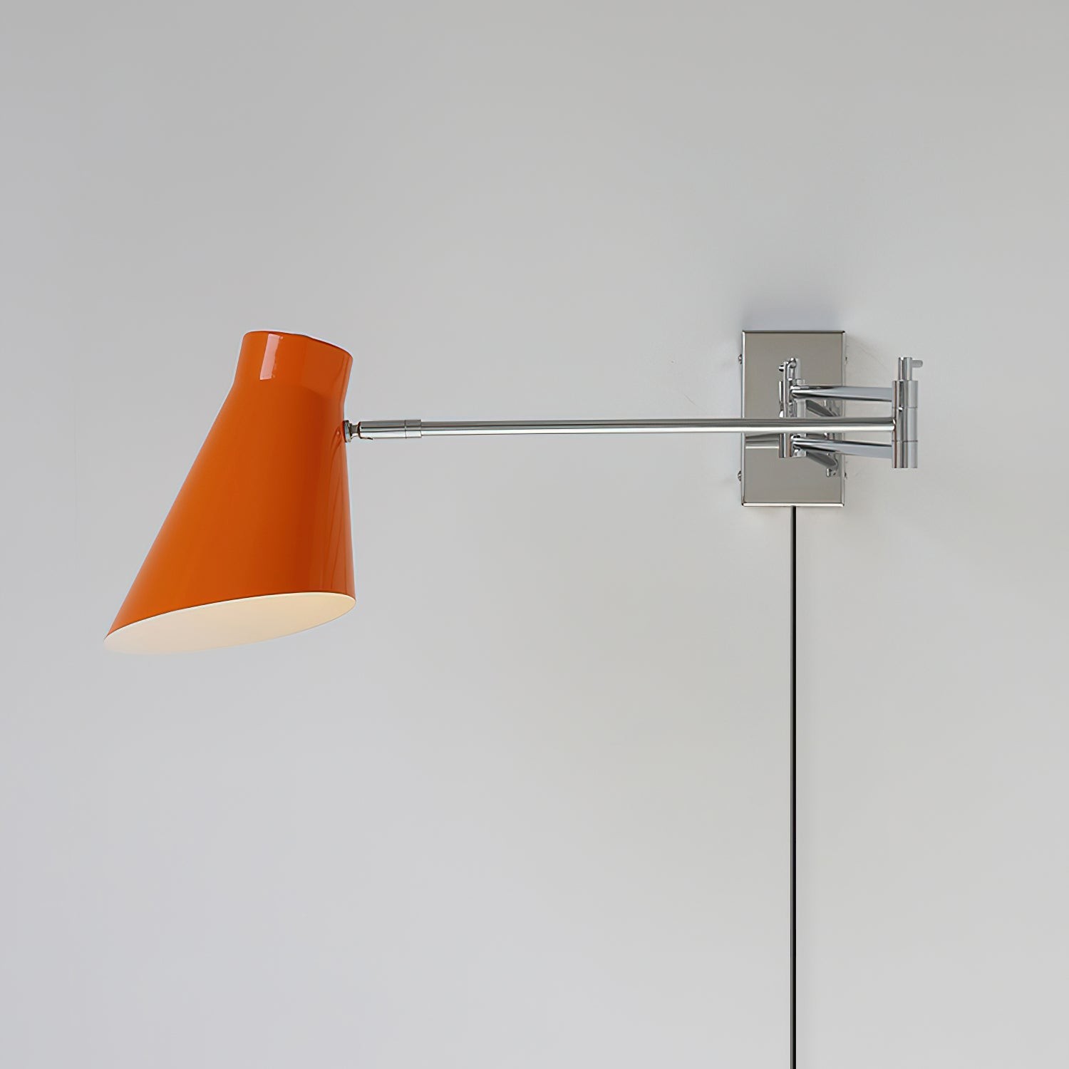 Moderne eenvoudige metalen schommellamp met stekker HL1074