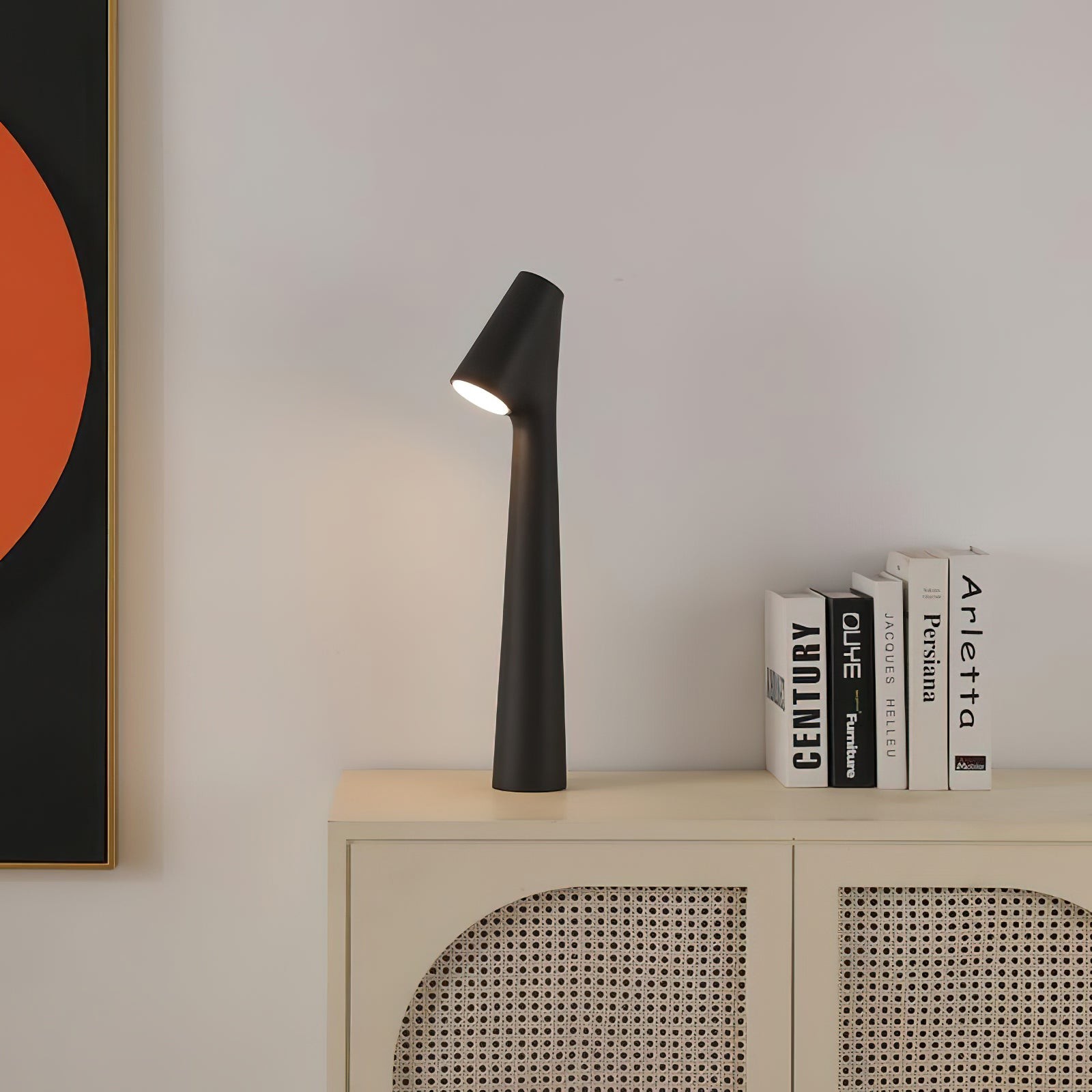 Creatieve hoge draagbare tafellamp HL343