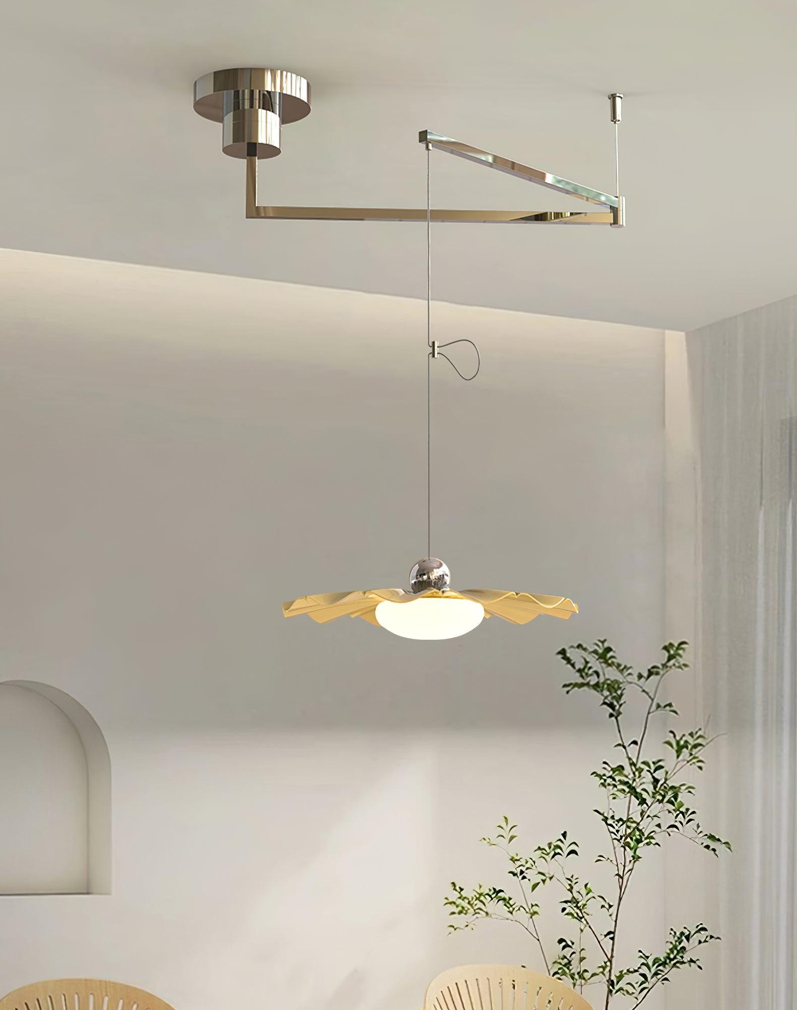 Hanglamp met bloeiende bloemmotief HL2907