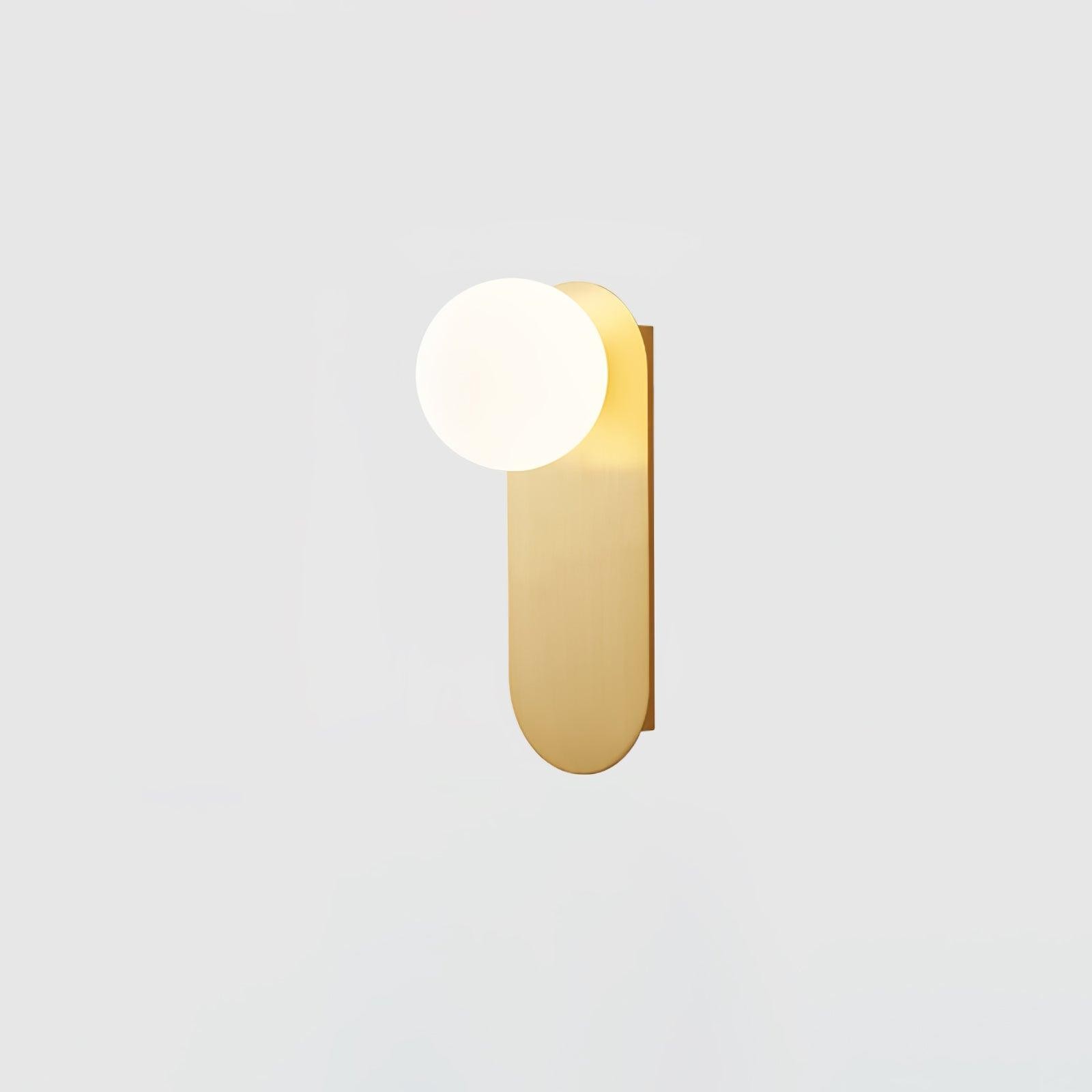 Moderne glazen wandlamp HL435