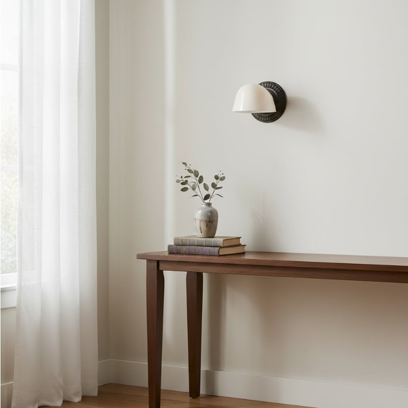 Fiesta wandlamp met ribbels - Art Deco-geïnspireerd ontwerp voor de badkamer HL2001