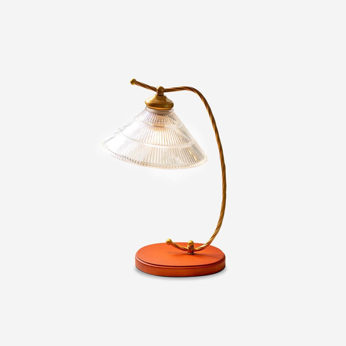 Glazen kap Vintage leeslamp HL565