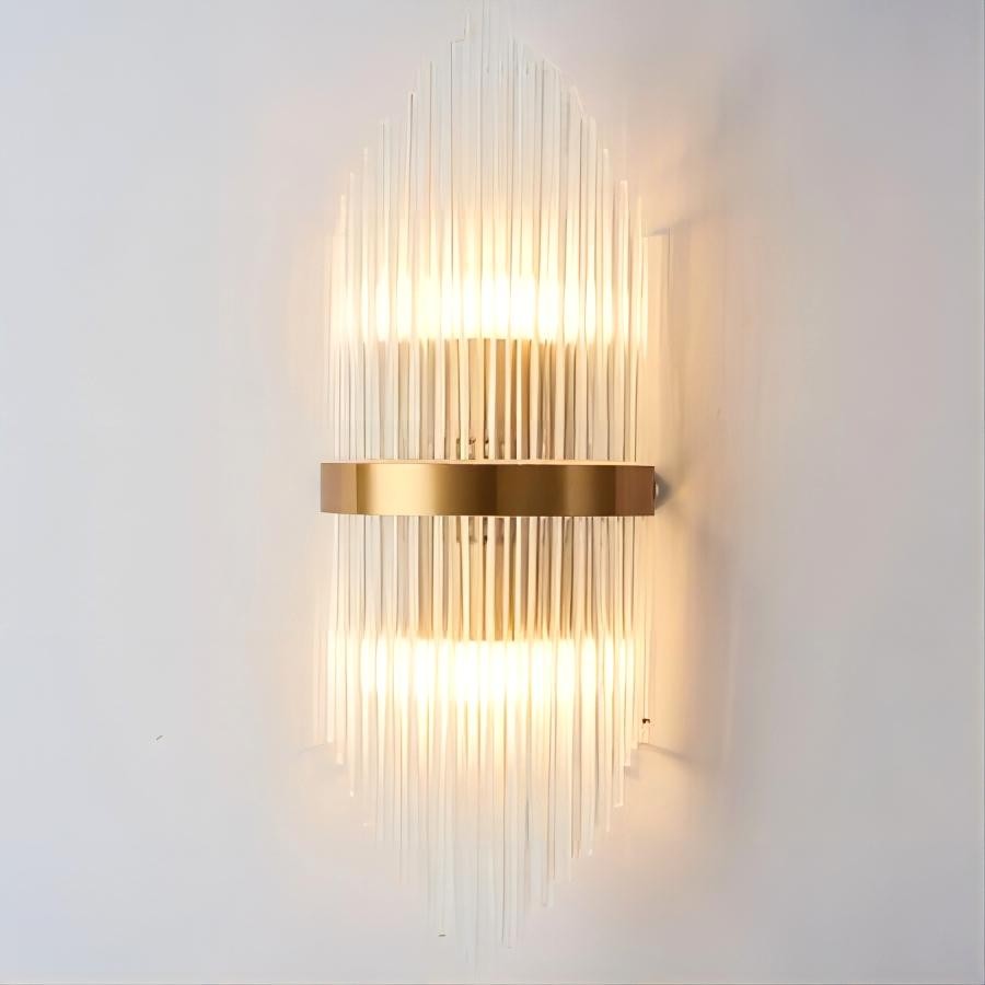 Crystal Ribbed Wandlamp