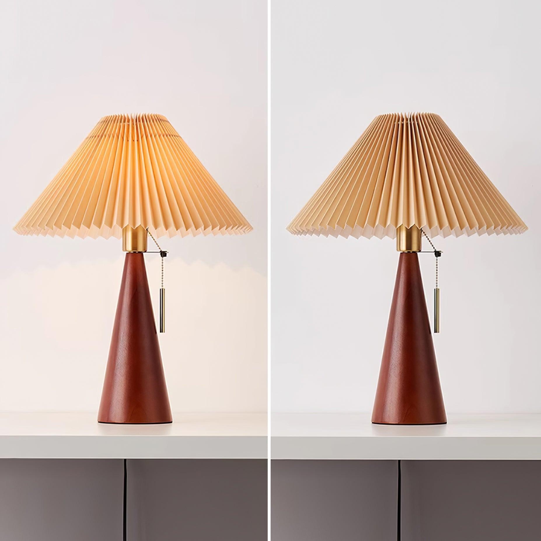 Mode Vintage Houten Tafellamp HL548