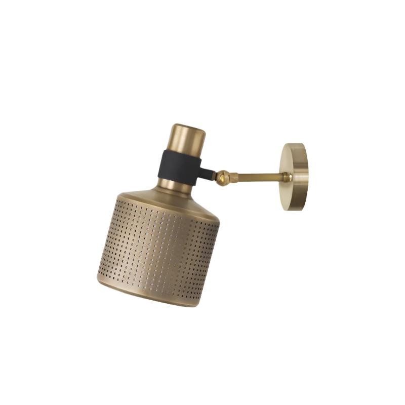 Nordic Brass verstelbare Riddle wandlamp HL1272