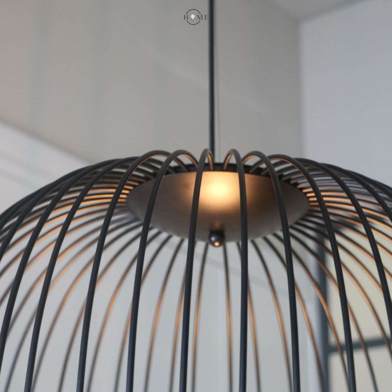 Radiloop Kooi Metalen LED Hanglamp Eettafel